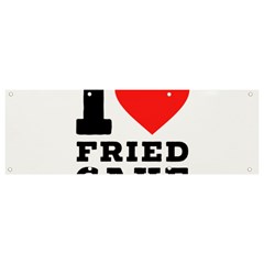 I Love Fried Cake  Banner And Sign 9  X 3  by ilovewhateva