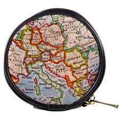 Map Europe Globe Countries States Mini Makeup Bag by Ndabl3x