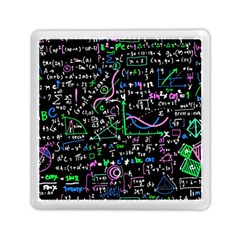 Math-linear-mathematics-education-circle-background Memory Card Reader (square) by Vaneshart