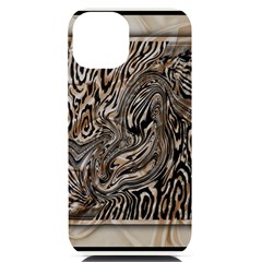 Zebra Abstract Background Iphone 14 Black Uv Print Case by Vaneshop