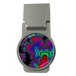 Abstract Piece Color Money Clips (Round)  Front