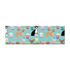 Chihuahua Bubble Kawaii Boba Tea Cute Dog Sticker (bumper) by Wav3s