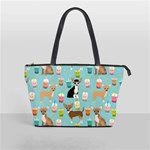 Chihuahua Bubble Kawaii Boba Tea Cute Dog Classic Shoulder Handbag Front