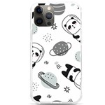 Panda Floating In Space And Star iPhone 12 Pro max TPU UV Print Case Front