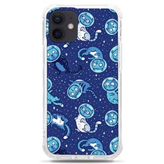 Cat Spacesuit Space Suit Astronaut Pattern Iphone 12 Mini Tpu Uv Print Case	 by Wav3s