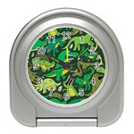 Dino Kawaii Travel Alarm Clock Front