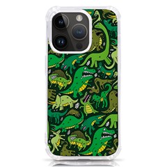 Dino Kawaii Iphone 14 Pro Tpu Uv Print Case by Wav3s