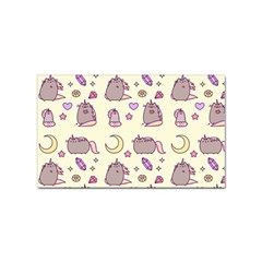 Beautiful Beauty Cartoon Cat Sticker (rectangular) by Grandong