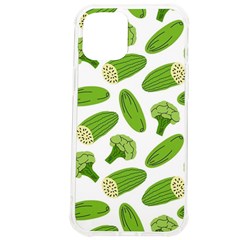 Vegetable Pattern With Composition Broccoli Iphone 12 Pro Max Tpu Uv Print Case by Grandong