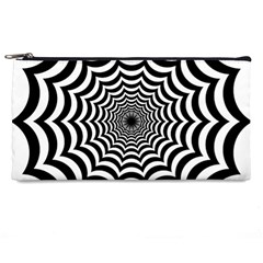 Spider Web Hypnotic Pencil Case by Amaryn4rt