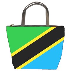 Flag Of Tanzania Bucket Bag by Amaryn4rt