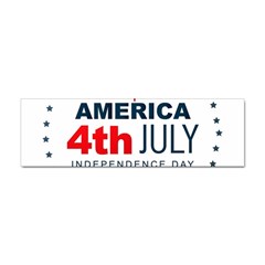 Independence Day Usa Sticker Bumper (100 Pack) by Ravend