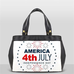 Independence Day Usa Oversize Office Handbag by Ravend