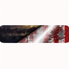 Independence Day Background Abstract Grunge American Flag Large Bar Mat by Ravend