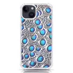 Peacock Pattern Close Up Plumage Iphone 14 Tpu Uv Print Case by Celenk