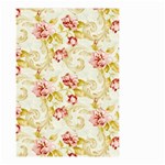 Background Pattern Flower Spring Small Garden Flag (Two Sides) Front