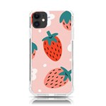 Strawberry-seamless-pattern iPhone 11 TPU UV Print Case Front