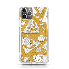 Vector-seamless-pizza-slice-pattern-hand-drawn-pizza-illustration-great-pizzeria-menu-background - Iphone 11 Pro 5 8 Inch Tpu Uv Print Case by uniart180623