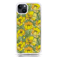 Seamless-pattern-with-graphic-spring-flowers Iphone 14 Plus Tpu Uv Print Case by uniart180623