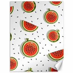 Seamless-background-pattern-with-watermelon-slices Canvas 36  X 48  by uniart180623