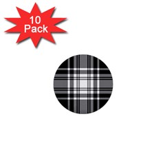 Pixel-background-design-modern-seamless-pattern-plaid-square-texture-fabric-tartan-scottish-textile- 1  Mini Buttons (10 Pack)  by uniart180623