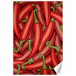 Seamless-chili-pepper-pattern Canvas 24  x 36  23.35 x34.74  Canvas - 1