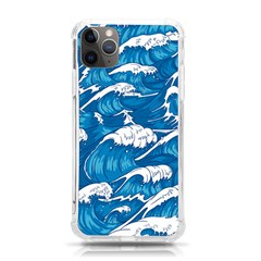 Storm-waves-seamless-pattern-raging-ocean-water-sea-wave-vintage-japanese-storms-print-illustration- Iphone 11 Pro Max 6 5 Inch Tpu Uv Print Case by uniart180623