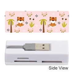 Cute-tiger-car-safari-seamless-pattern Memory Card Reader (stick) by uniart180623