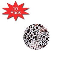 Mix-animal-skin-prints-seamless-pattern-vector 1  Mini Buttons (10 Pack)  by uniart180623