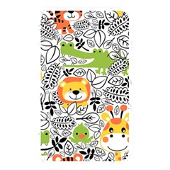 Seamless-pattern-with-wildlife-cartoon Memory Card Reader (rectangular) by uniart180623