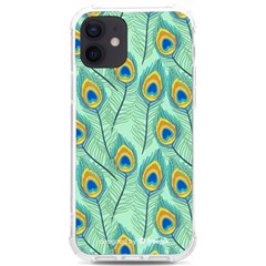 Lovely-peacock-feather-pattern-with-flat-design Iphone 12/12 Pro Tpu Uv Print Case by uniart180623