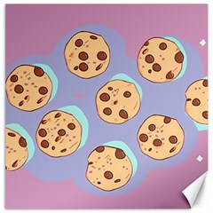 Cookies Chocolate Chips Chocolate Cookies Sweets Canvas 12  X 12  by uniart180623