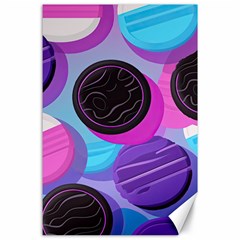 Cookies Chocolate Cookies Sweets Snacks Baked Goods Canvas 24  X 36  by uniart180623