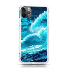 Ai Generated Waves Ocean Sea Tsunami Nautical Sea Iphone 11 Pro Max 6 5 Inch Tpu Uv Print Case by uniart180623