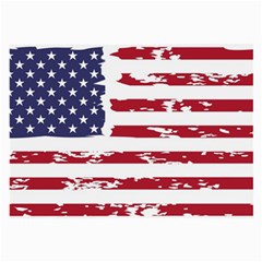 Flag Usa Unite Stated America Large Glasses Cloth (2 Sides) by uniart180623