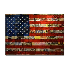 Usa Flag United States Sticker A4 (100 Pack) by uniart180623