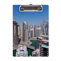 Building Sea Architecture Marina A5 Acrylic Clipboard by Ravend