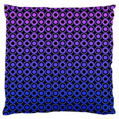 Mazipoodles Purple Pink Gradient Donuts Polka Dot Standard Premium Plush Fleece Cushion Case (two Sides) by Mazipoodles