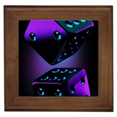 3d Ludo Game,gambling Framed Tile by Bangk1t