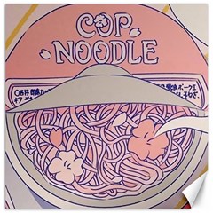 Ramen Kawaii Aesthetic Pink Canvas 20  X 20  by Bangk1t