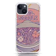 Ramen Kawaii Aesthetic Pink Iphone 14 Tpu Uv Print Case by Bangk1t