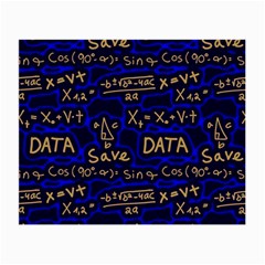 Art Pattern Design Background Graphic Small Glasses Cloth (2 Sides) by Ravend