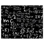 E=mc2 Text Science Albert Einstein Formula Mathematics Physics Two Sides Premium Plush Fleece Blanket (Medium) 60 x50  Blanket Front