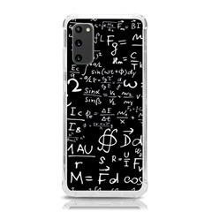 E=mc2 Text Science Albert Einstein Formula Mathematics Physics Samsung Galaxy S20 6 2 Inch Tpu Uv Case by uniart180623