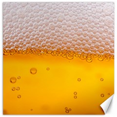 Beer Texture Liquid Bubbles Canvas 12  X 12  by uniart180623