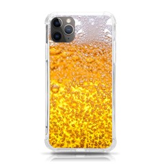 Texture Pattern Macro Glass Of Beer Foam White Yellow Bubble Iphone 11 Pro Max 6 5 Inch Tpu Uv Print Case by uniart180623