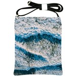 Waves Wave Nature Beach Shoulder Sling Bag Front