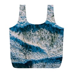 Waves Wave Nature Beach Full Print Recycle Bag (l) by uniart180623