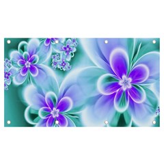 Abstract Flowers Flower Abstract Banner And Sign 7  X 4  by uniart180623