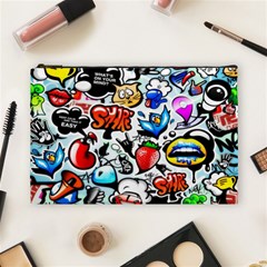 Graffiti Art Cartoon Comic Cosmetic Bag (large) by uniart180623